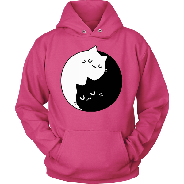 Yin yang 2024 cat hoodie