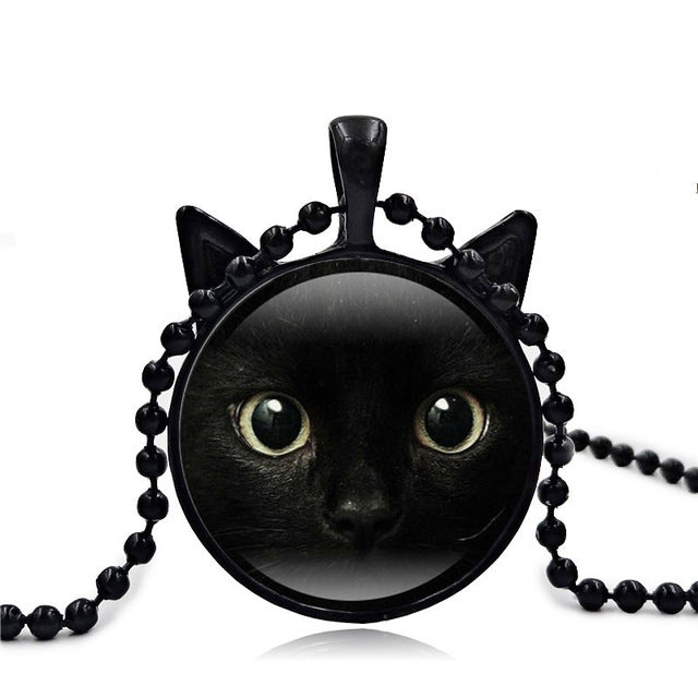 Beautiful Cat Pendant Necklaces