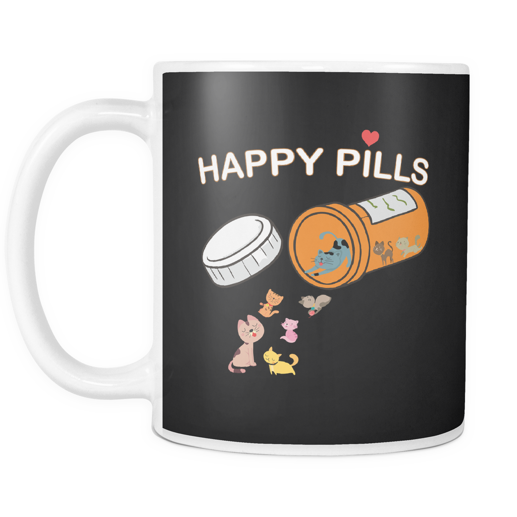 Cat Happy Pills Mug