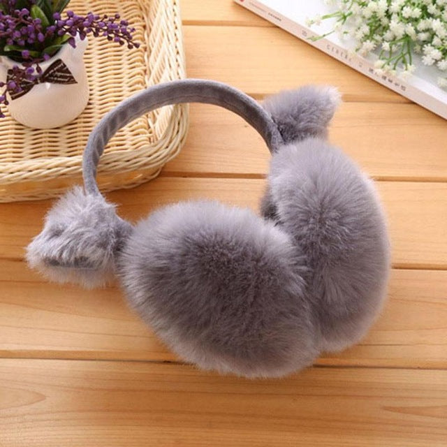 Fluffy Cat Earmuffs