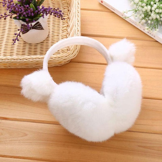 Fluffy Cat Earmuffs