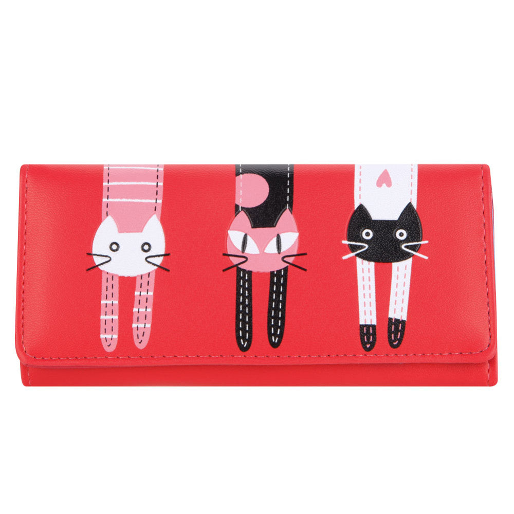 Adorable Stretching Kittens Wallet