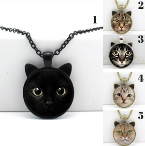 Beautiful Cat Pendant Necklaces