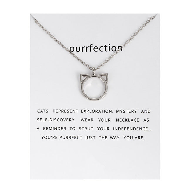 Purrfection Cat Necklace