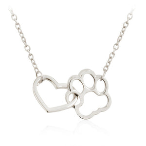 Paw Footprint Necklaces