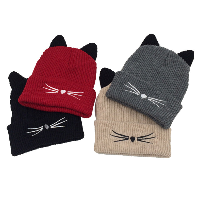 Limited Edition Fluffy Cat Ear Beanies