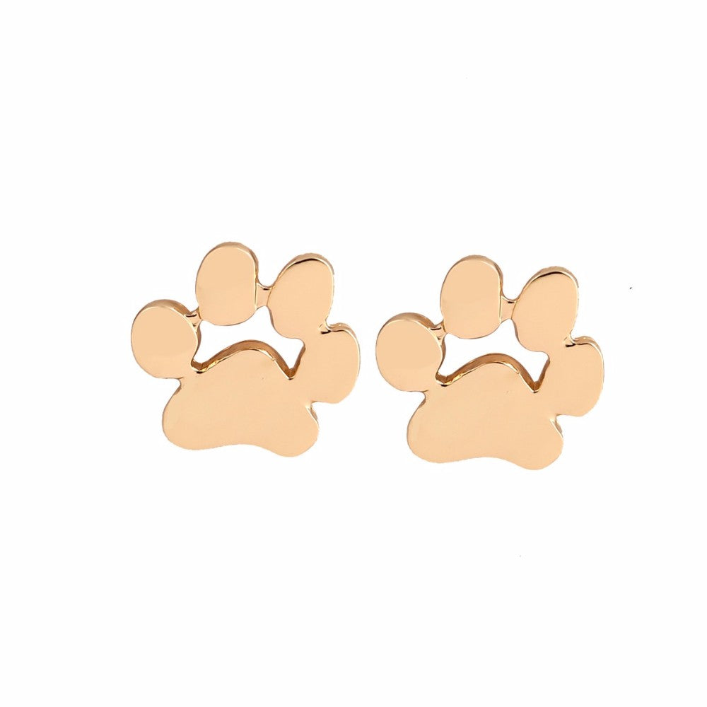 Cute Cat Paw Print Earrings