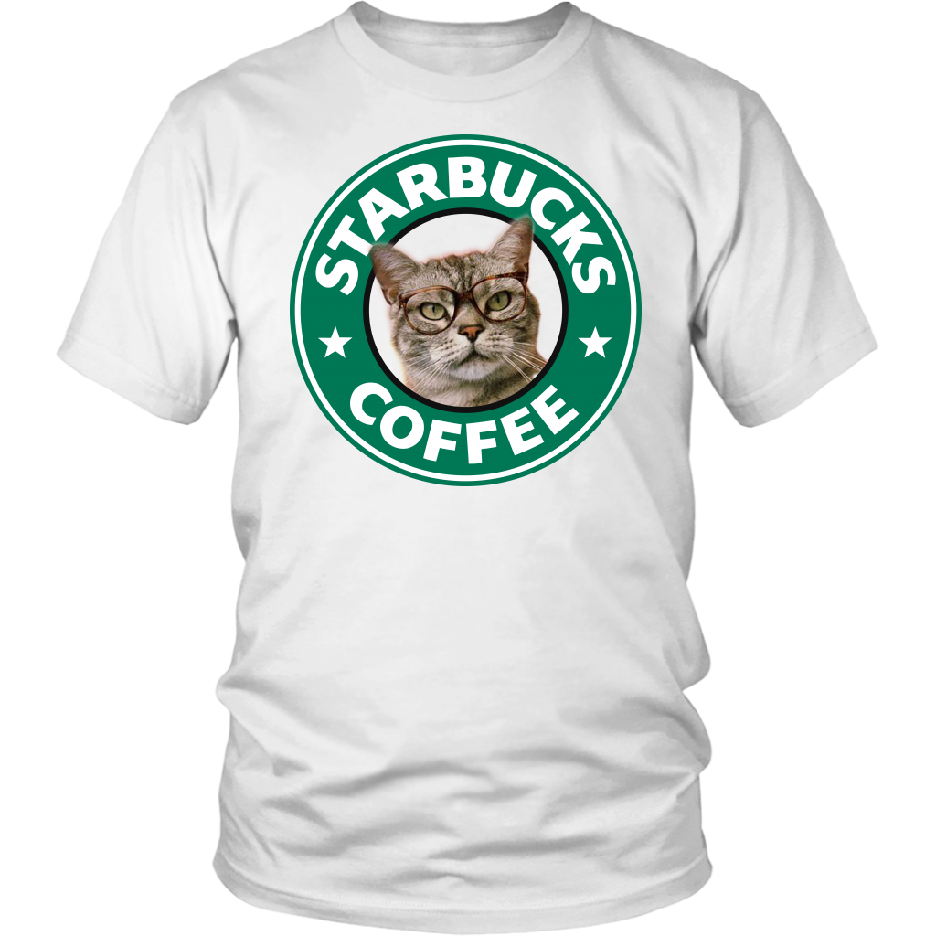 Starbucks Cat T-Shirt