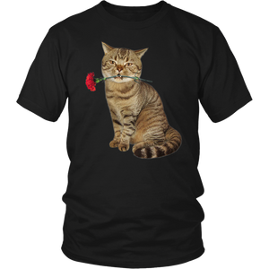 Cat Rose T-Shirt