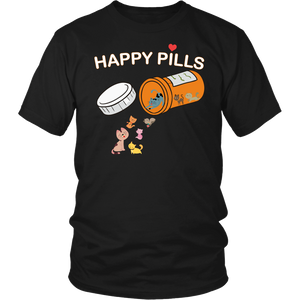 Cat Happy Pills T-Shirt
